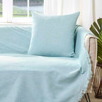 Διακοσμητική Μαξιλαροθήκη Charisma Cotton Stripe / 57x57 / Aqua